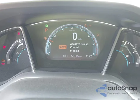 2019 Honda Civic Ex from USA, damaged, VIN 19XFC1F33KE208490